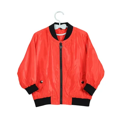 Warm Coat Children Clothing Red Jacket for Kids Wear Softshell Jacket