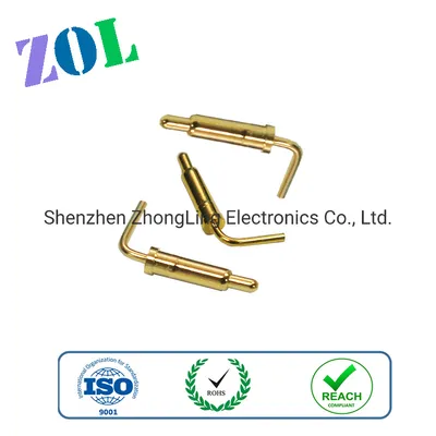 Single Pin Right Angle H7.5mm Pogo Pin