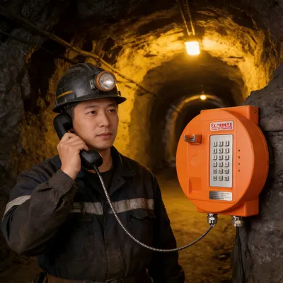 Explosion-Proof Telephone Waterproof for Mine