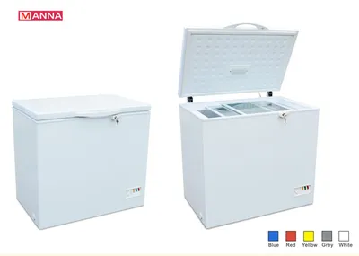 308L Single Door Top Foamed Open Door Chest Freezer