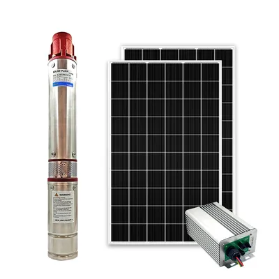 Discount 4 Inch DC High Power Complete Set Solar Pump Solar Water Pump Irrigation Submersible Pump