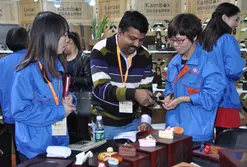 Meeting Clients on the fair