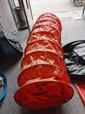 Ventilation duct fabric
