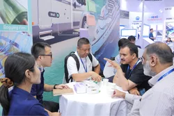 Negotiate with clients+Shanghai exhibition
