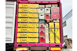 Goods shipping container