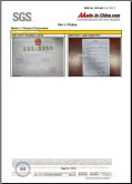 Certificates