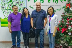 Group photo of customers