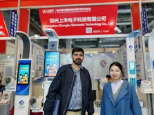 Meeting Clients on the fair