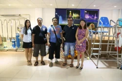 Customer visiting