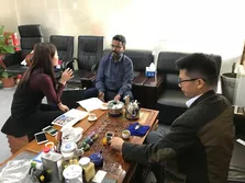 Buyers from all over the world