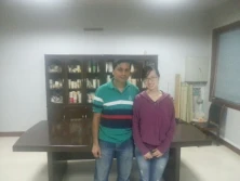 Customers Visiting