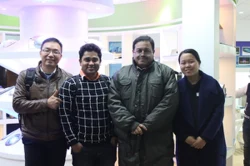 Customer visiting
