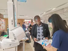Meeting Clients on the fair