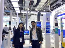 Meeting Clients on the fair