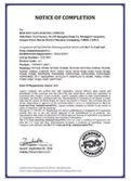 Certificates