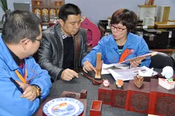 Meeting Clients on the fair