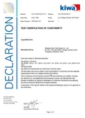 Certificates