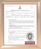 Certificates