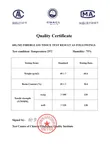 Certificate of tissue