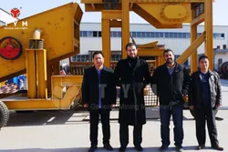 Foreign clients visiting