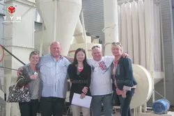 Foreign clients visiting