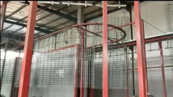Powder coating workshop