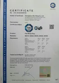 Certificates