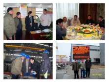Clients visit