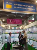 Meeting clients on the fair