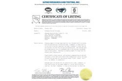 Certificates