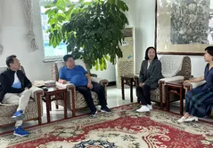 Client visiting our plant