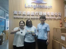 Customers receive visitors