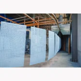 Powder coating workshop