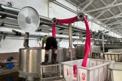 Microfiber Fabric Color Dye Factory