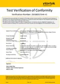 Certificates