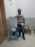 Customer receive machine