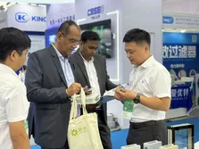 Meeting Clients on the fair