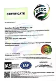 Certificates