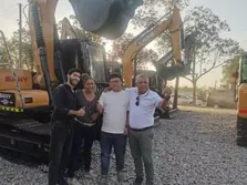 Group photo of customers