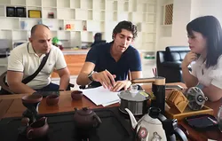 Buyers from all over the world