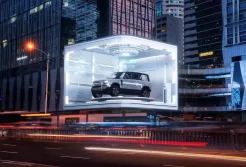 Customized LED display case