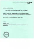 Certificates