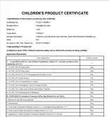 Certificates