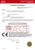 Certificates
