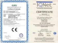 Certificates