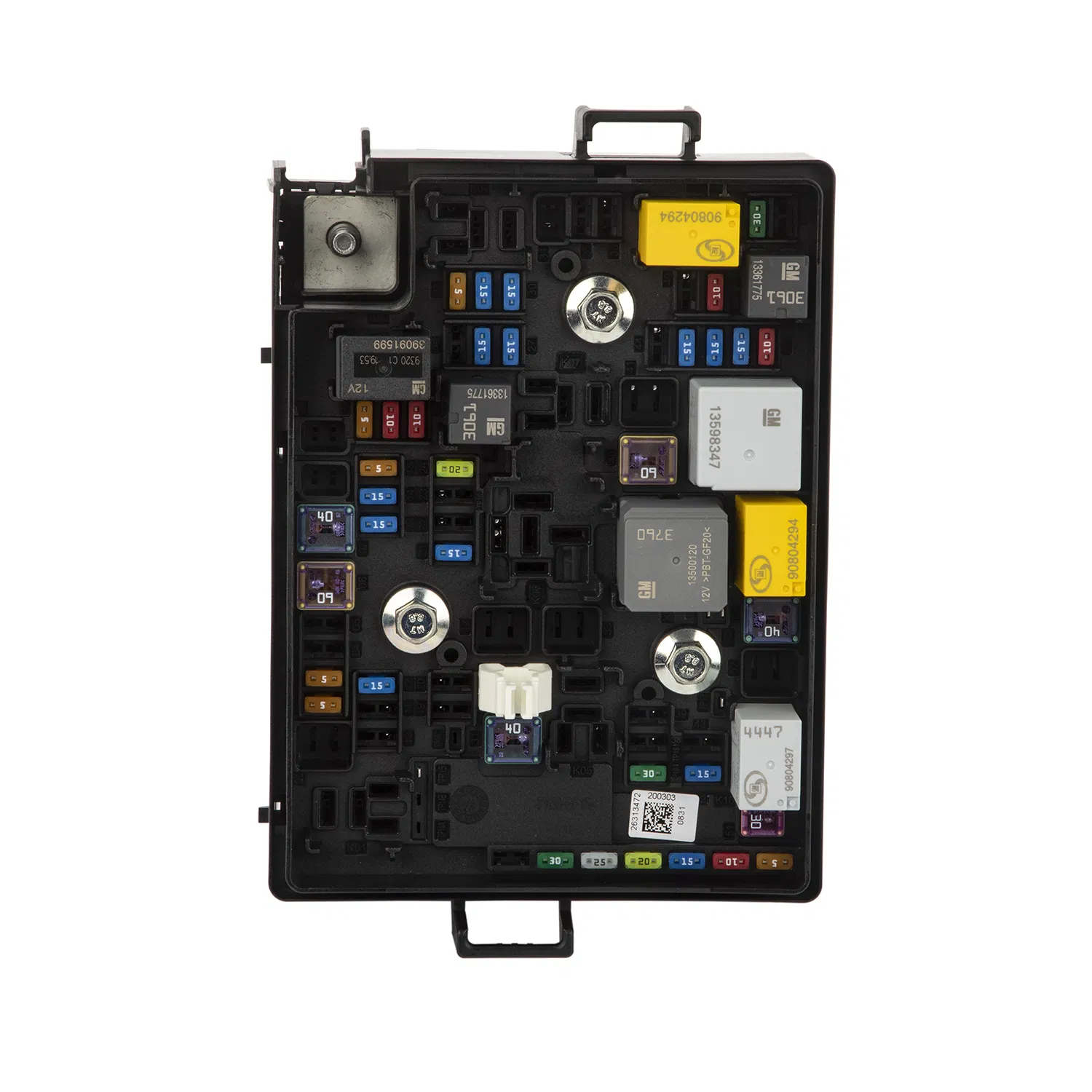 Supplier Direct Sale Vehicle Electronic Control Module Injection Molded Parts Battery Electric Vehicles Fuse Box Unit Assembly Fuse Holder