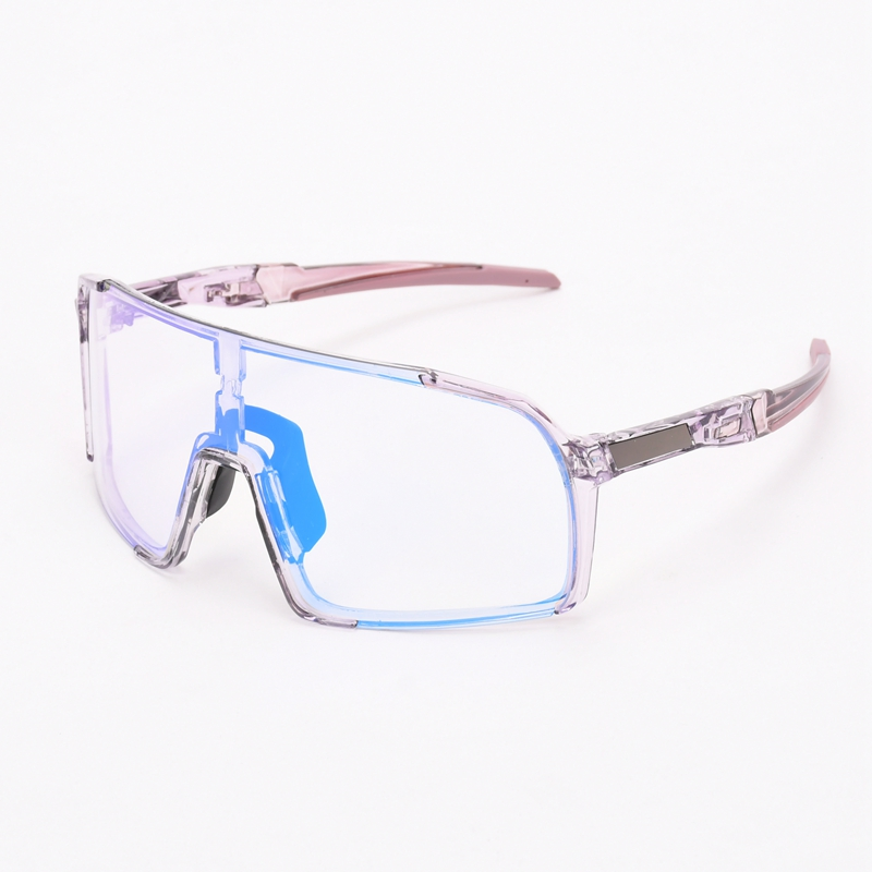 New UV400 Protection PC Frame Photochromic Cycling Sport Sunglasses for Women Men