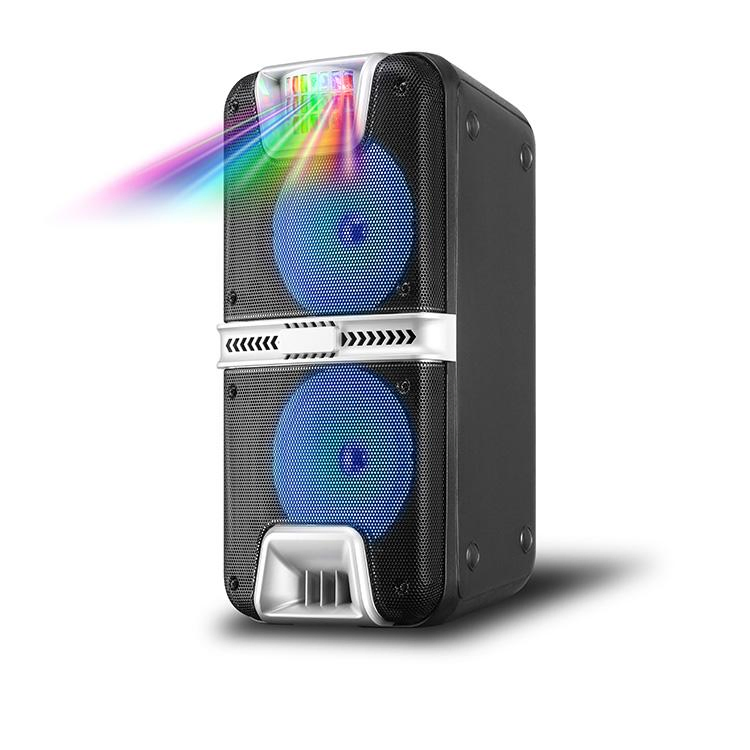 New Arrival 12inch 100W Powered Speaker Recharged Wireless Amplifier Microphone Speaker