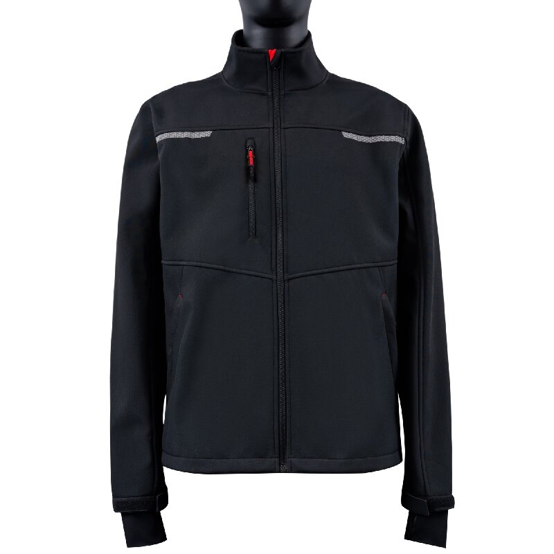 New Softshell Jacket Custom Design Winter Work Wear Men's Windproof Waterproof Fleece Lined Zip up Soft Shell Jacket Outdoor Jacket