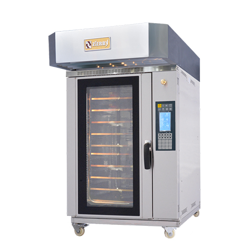 Industrial Bakery Rotary Convection Oven for Large Volumes